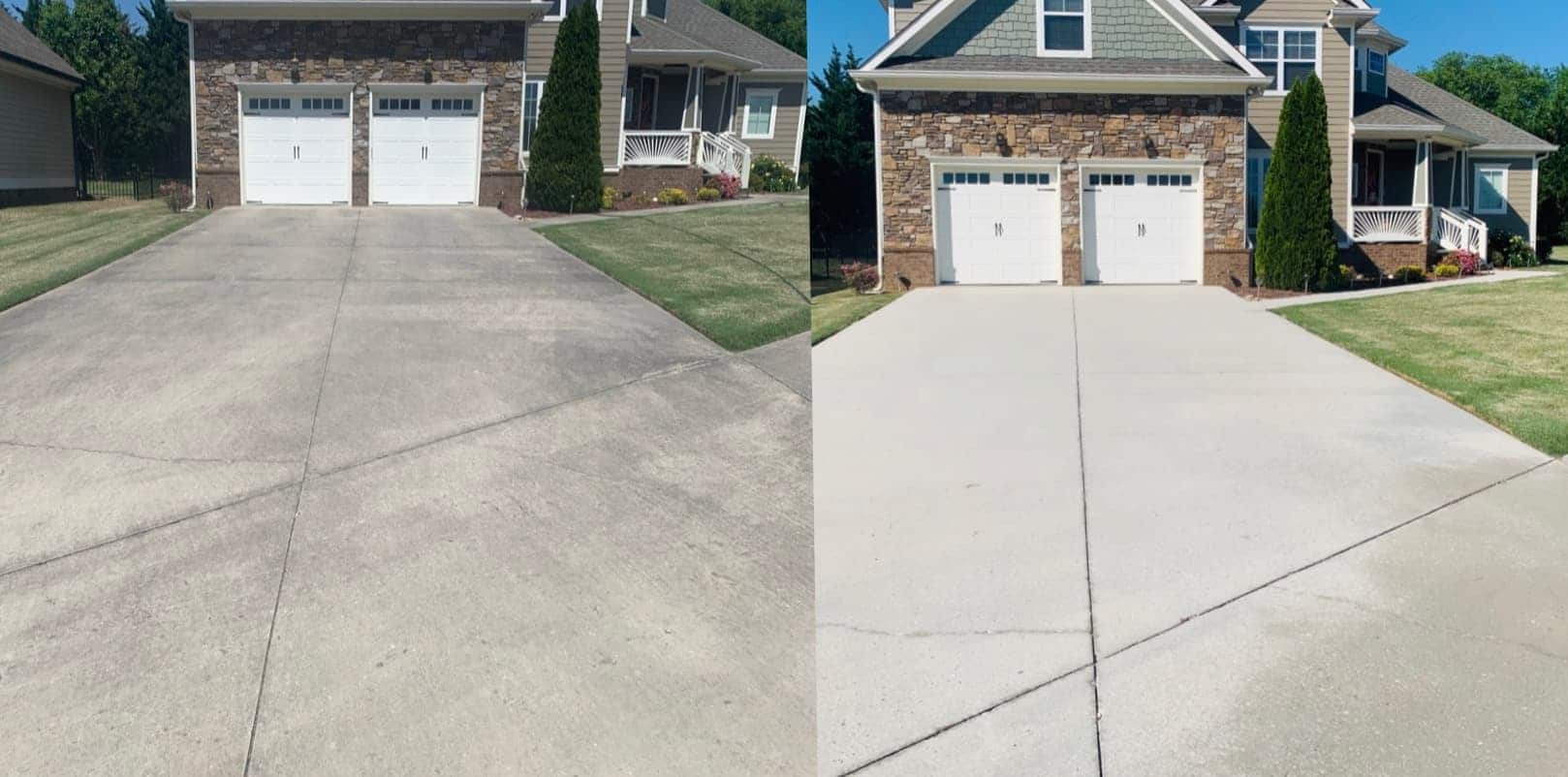 Concrete cleaning in ooltewah tn