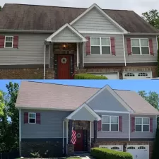 Roof Soft Washing In Ooltewah, TN 1