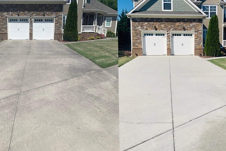 Chattanooga concrete sealing pressure washing protecting driveways from winter salt damage
