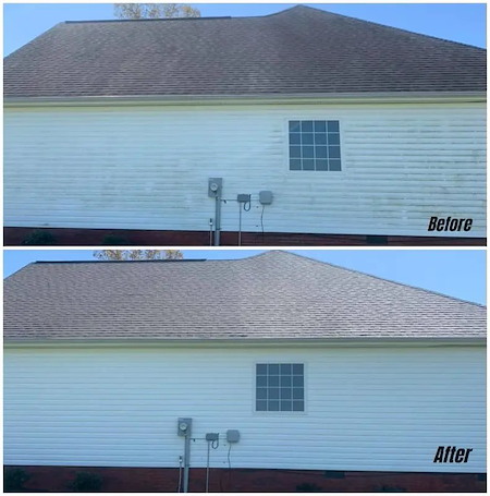 Ooltewah soft washing guide the safest way to clean your roof siding and driveway
