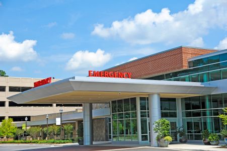 Healthcare hospital sanitization pressure washing
