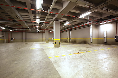 parking garage cleaning